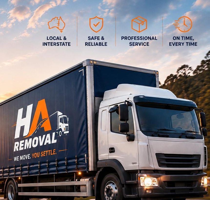 HA Removal truck on an interstate highway